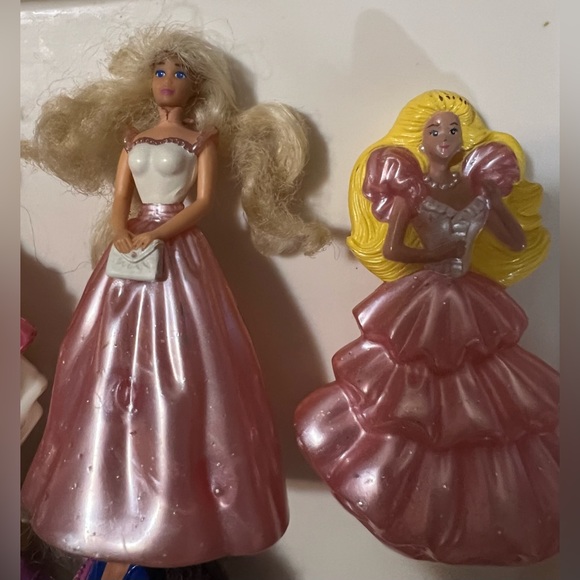 Vintage Mattel 1990’s McDonalds Barbie Happy Meal Kids Toys- Lot Of 7 - Picture 7 of 16